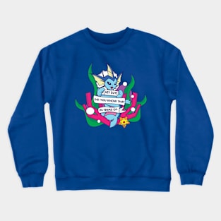 Cursed Copypasta Crewneck Sweatshirt